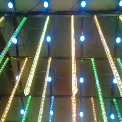 Professional dmx 512  led hanging vertical tube light